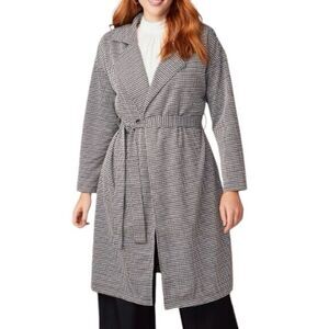 Good‎ Hart Matilda Jane Black White Check Houndstooth Jacket - L
